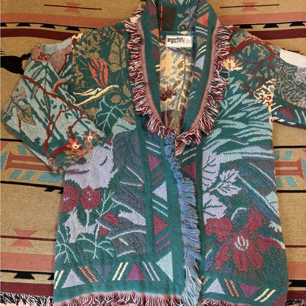 Rare vintage Bronco Billy’s high quality sweater shall